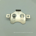 Nickel plating/copper/stainless steel 4 aa coin cell battery holder